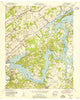 Concord Tennessee Historical topographic map, 1:24000 scale, 7.5 X 7.5 Minute, Year 1953