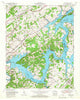 Concord Tennessee Historical topographic map, 1:24000 scale, 7.5 X 7.5 Minute, Year 1953