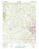 Cookeville West Tennessee Historical topographic map, 1:24000 scale, 7.5 X 7.5 Minute, Year 1953