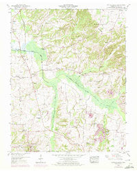 Cottage Grove Tennessee Historical topographic map, 1:24000 scale, 7.5 X 7.5 Minute, Year 1950