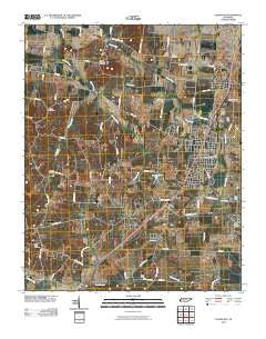 Covington Tennessee Historical topographic map, 1:24000 scale, 7.5 X 7.5 Minute, Year 2010