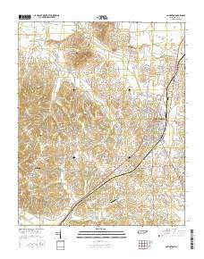 Covington Tennessee Current topographic map, 1:24000 scale, 7.5 X 7.5 Minute, Year 2016