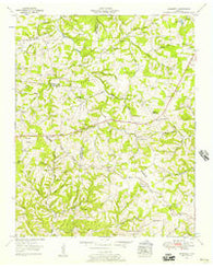 Craigfield Tennessee Historical topographic map, 1:24000 scale, 7.5 X 7.5 Minute, Year 1953