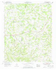Craigfield Tennessee Historical topographic map, 1:24000 scale, 7.5 X 7.5 Minute, Year 1953