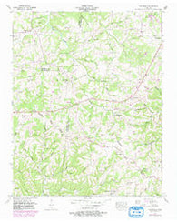 Craigfield Tennessee Historical topographic map, 1:24000 scale, 7.5 X 7.5 Minute, Year 1953