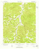 Crawford Tennessee Historical topographic map, 1:24000 scale, 7.5 X 7.5 Minute, Year 1954