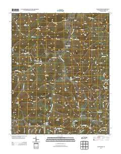 Crawford Tennessee Historical topographic map, 1:24000 scale, 7.5 X 7.5 Minute, Year 2013