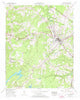 Crossville Tennessee Historical topographic map, 1:24000 scale, 7.5 X 7.5 Minute, Year 1956