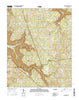Curtistown Tennessee Current topographic map, 1:24000 scale, 7.5 X 7.5 Minute, Year 2016