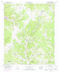 Cypress Inn Tennessee Historical topographic map, 1:24000 scale, 7.5 X 7.5 Minute, Year 1951