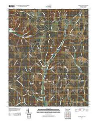 Cypress Inn Tennessee Historical topographic map, 1:24000 scale, 7.5 X 7.5 Minute, Year 2010