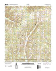 Cypress Inn Tennessee Historical topographic map, 1:24000 scale, 7.5 X 7.5 Minute, Year 2013