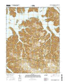 Dale Hollow Reservoir SE Tennessee Current topographic map, 1:24000 scale, 7.5 X 7.5 Minute, Year 2016