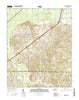 Dancyville Tennessee Current topographic map, 1:24000 scale, 7.5 X 7.5 Minute, Year 2016