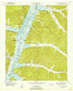 Daniels Landing Tennessee Historical topographic map, 1:24000 scale, 7.5 X 7.5 Minute, Year 1949