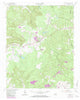 De Rossett Tennessee Historical topographic map, 1:24000 scale, 7.5 X 7.5 Minute, Year 1954