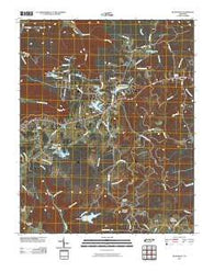 De Rossett Tennessee Historical topographic map, 1:24000 scale, 7.5 X 7.5 Minute, Year 2010