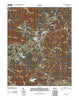 De Rossett Tennessee Historical topographic map, 1:24000 scale, 7.5 X 7.5 Minute, Year 2010