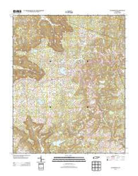 De Rossett Tennessee Historical topographic map, 1:24000 scale, 7.5 X 7.5 Minute, Year 2013
