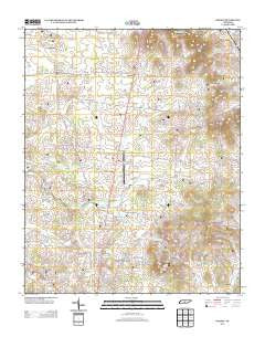 Deason Tennessee Historical topographic map, 1:24000 scale, 7.5 X 7.5 Minute, Year 2013