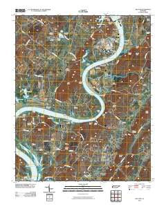 Decatur Tennessee Historical topographic map, 1:24000 scale, 7.5 X 7.5 Minute, Year 2010