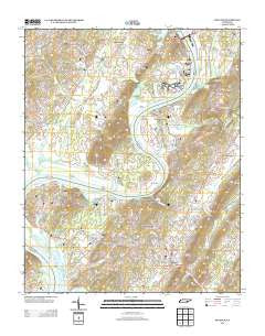 Decatur Tennessee Historical topographic map, 1:24000 scale, 7.5 X 7.5 Minute, Year 2013