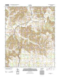 Dellrose Tennessee Historical topographic map, 1:24000 scale, 7.5 X 7.5 Minute, Year 2013