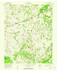 Denmark Tennessee Historical topographic map, 1:24000 scale, 7.5 X 7.5 Minute, Year 1959