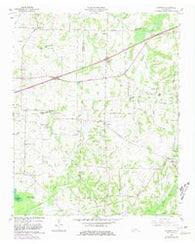 Denmark Tennessee Historical topographic map, 1:24000 scale, 7.5 X 7.5 Minute, Year 1959