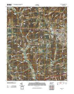 Dickson Tennessee Historical topographic map, 1:24000 scale, 7.5 X 7.5 Minute, Year 2010
