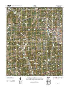 Dickson Tennessee Historical topographic map, 1:24000 scale, 7.5 X 7.5 Minute, Year 2013