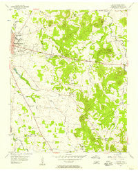 Dillton Tennessee Historical topographic map, 1:24000 scale, 7.5 X 7.5 Minute, Year 1956
