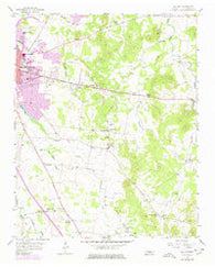 Dillton Tennessee Historical topographic map, 1:24000 scale, 7.5 X 7.5 Minute, Year 1956