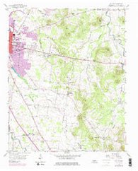 Dillton Tennessee Historical topographic map, 1:24000 scale, 7.5 X 7.5 Minute, Year 1956