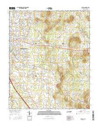 Dillton Tennessee Current topographic map, 1:24000 scale, 7.5 X 7.5 Minute, Year 2016