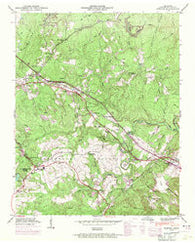 Dorton Tennessee Historical topographic map, 1:24000 scale, 7.5 X 7.5 Minute, Year 1946
