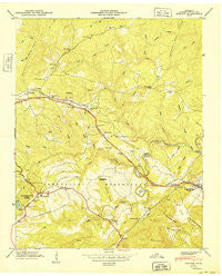 Dorton Tennessee Historical topographic map, 1:24000 scale, 7.5 X 7.5 Minute, Year 1949