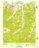 Dover Tennessee Historical topographic map, 1:24000 scale, 7.5 X 7.5 Minute, Year 1950