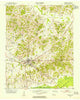 Dresden Tennessee Historical topographic map, 1:24000 scale, 7.5 X 7.5 Minute, Year 1952