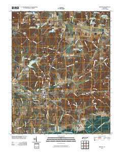 Dresden Tennessee Historical topographic map, 1:24000 scale, 7.5 X 7.5 Minute, Year 2010