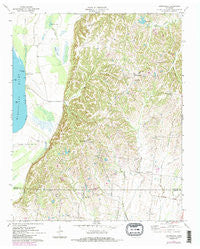 Drummonds Tennessee Historical topographic map, 1:24000 scale, 7.5 X 7.5 Minute, Year 1970