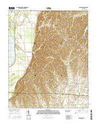 Drummonds Tennessee Current topographic map, 1:24000 scale, 7.5 X 7.5 Minute, Year 2016