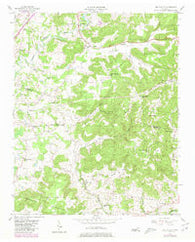 Dry Valley Tennessee Historical topographic map, 1:24000 scale, 7.5 X 7.5 Minute, Year 1956