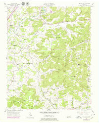 Dry Valley Tennessee Historical topographic map, 1:24000 scale, 7.5 X 7.5 Minute, Year 1956