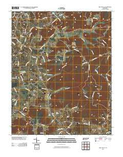 Dry Valley Tennessee Historical topographic map, 1:24000 scale, 7.5 X 7.5 Minute, Year 2010