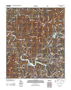 Ducktown Tennessee Historical topographic map, 1:24000 scale, 7.5 X 7.5 Minute, Year 2011