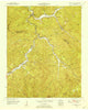 Duncan Flats Tennessee Historical topographic map, 1:24000 scale, 7.5 X 7.5 Minute, Year 1952