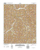 Duncan Flats Tennessee Historical topographic map, 1:24000 scale, 7.5 X 7.5 Minute, Year 2013