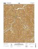 Duncan Flats Tennessee Current topographic map, 1:24000 scale, 7.5 X 7.5 Minute, Year 2016