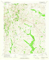 Durhamville Tennessee Historical topographic map, 1:24000 scale, 7.5 X 7.5 Minute, Year 1964